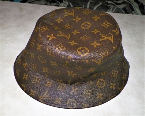 louis vuitton bucket hat real or fake|are louis vuitton hats real.